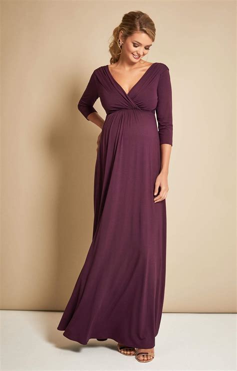 Willow Maternity Gown Claret Maternity Wedding Dresses Evening Wear And Party Clothes By