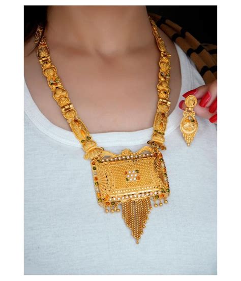 Oracle Gold Plated Rajwadi Mangalsutra Womens Pride Dailywear Golden