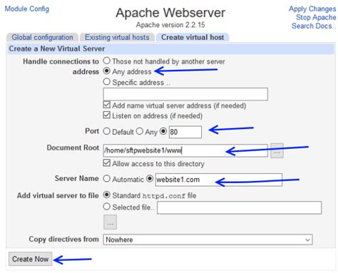 Apache Setup And Configuration