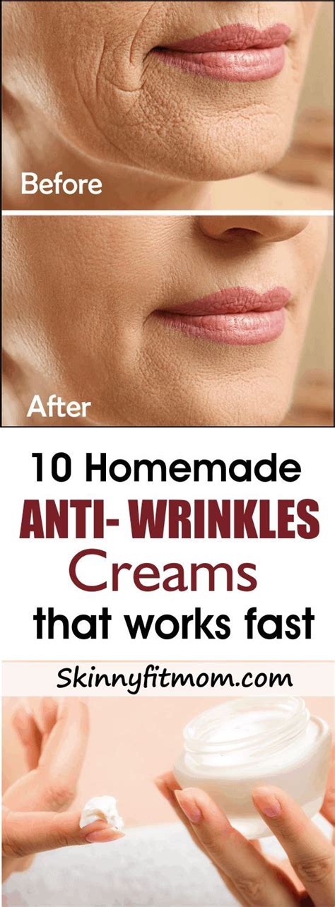 How To Get Rid Of Wrinkle Homemade Anti Wrinkle Creams That Works Fast Homemade Anti