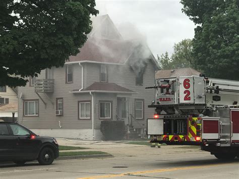 TMJ4 News - Developing: Crews are fighting a house fire at...