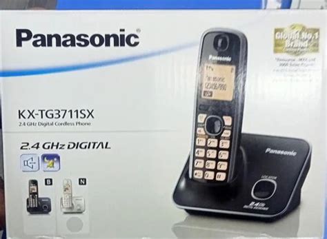 Panasonic Telephones Panasonic Cordless Phone Kx Tg3711sx Distributor
