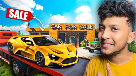 Selling Golden Super Car For 1 Million Dollars Car Dealership Car