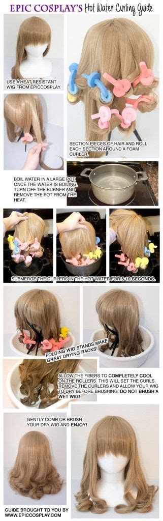 Curl Your Wig With Hot Water Epic Cosplay Blog Cosplay Wigs