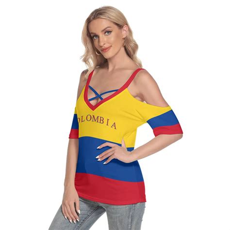 Colombian Flag Womens T Shirt Colombia Flag Bogotá Etsy