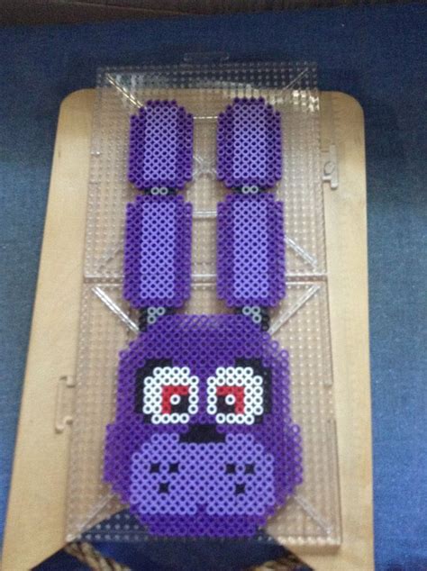 Bonnie By Springtrapwaffles Five Nights At Freddy S Five Night Perler Beads