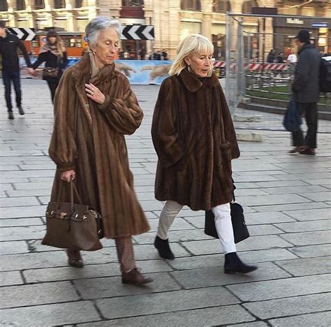 Meet The Glamorous Grannies Of Milan Our New Style Obsession Stylish
