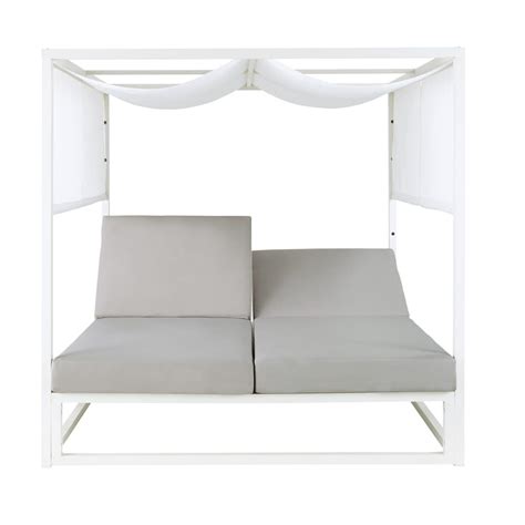 Check spelling or type a new query. Letto da giardino bianco in alluminio Caraïbes | Maisons ...