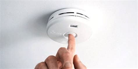 Your smoke detector might just sound an alarm that won't turn off until you yank it down from the ceiling and disconnect the bad battery. When the Time Falls Back, Test Your Smoke Alarms