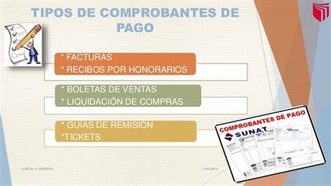Los Comprobantes De Pago 160213174109