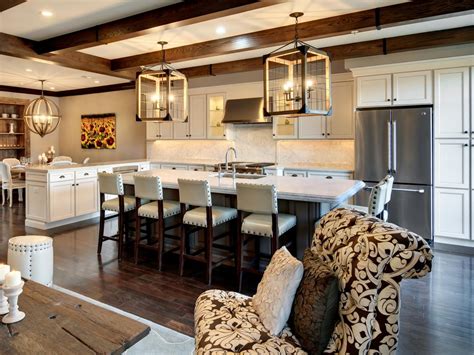 We planned for an open feeling space by installing tall windows and doors, utilizing pocket doors and building a vaulted ceiling. Small Kitchen Island Ideas: Pictures & Tips From HGTV ...