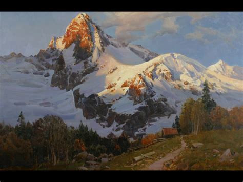 Aleksandr Babich Russian Painter Russian Landscape Landscape