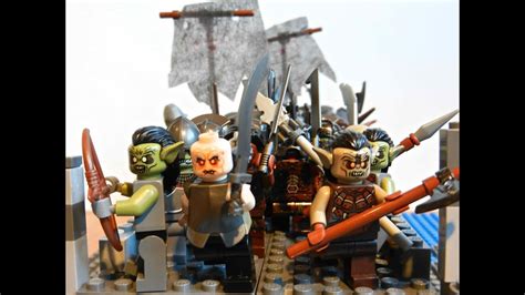 Lego Lord Of The Rings The Battle Of Osgiliath Custom Moc Youtube