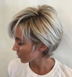 Long Layered Blonde Pixie Short Hairstyles For Women Straight