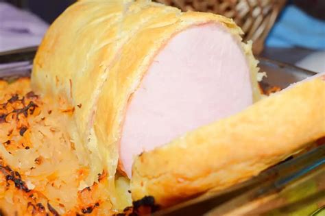 Kasseler Lachsbraten Mit Sauerkraut Im Ofen Kassler Mit Sauerkraut