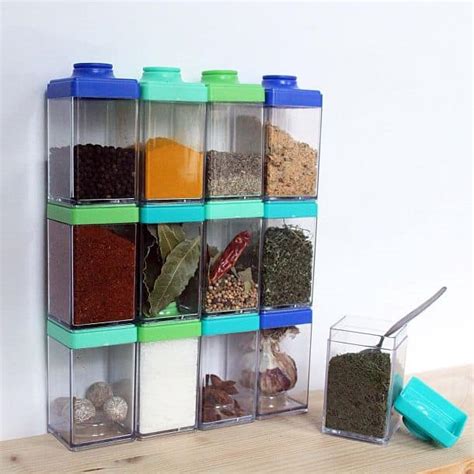 Контейнеры для хранения специй Stacking Spice Cubes купить и цена ...