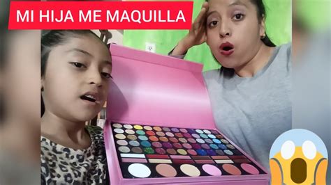 Maquillaje De Mi Hija Youtube