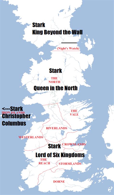 New Map Of Westeros Maps Of The World