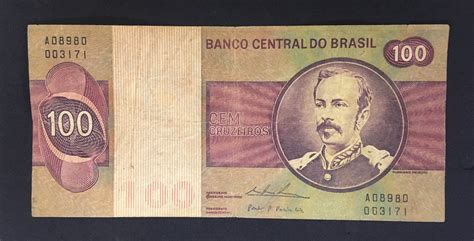 C 146b CÉdula 100 Cruzeiros 1974 Banco Central Do Brasil Cmb