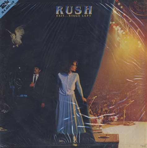 Rush's official concert film from both canada and scotland performances. Rush ‎- Exit...Stage Left (1981) Original DE Pressing - 2 ...