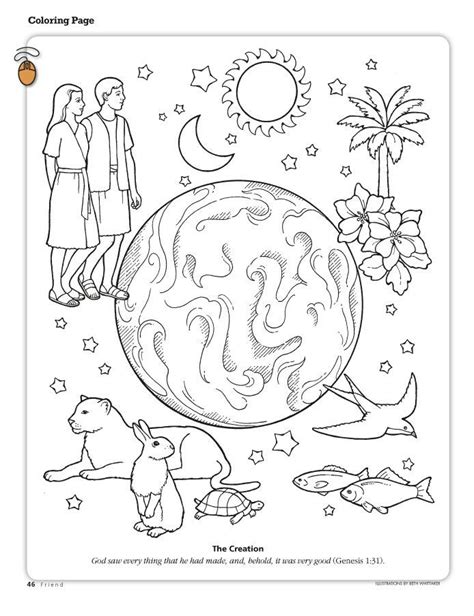 Free coloring pages by artist / publisher. Free Printable Coloring Pages Of Creation Story - Coloring ...