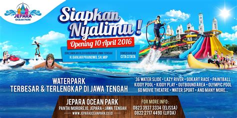 Jepara Ourland Park Taman Laut Terbesar Di Jawa Tengah Wisata Hits