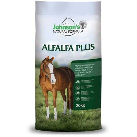 Feed For Horses Alfalfa Plus 20kg Johnsons