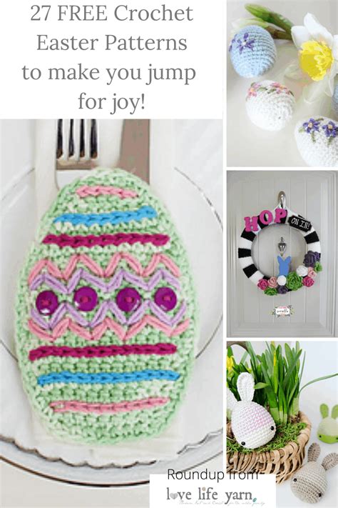 Hop Into Spring With These 27 Free Easter Crochet Patterns Love