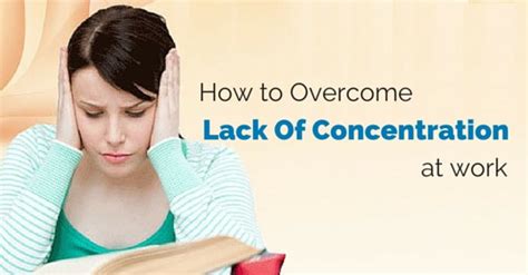 How To Overcome Lack Of Concentration At Work 10 Top Tips Wisestep