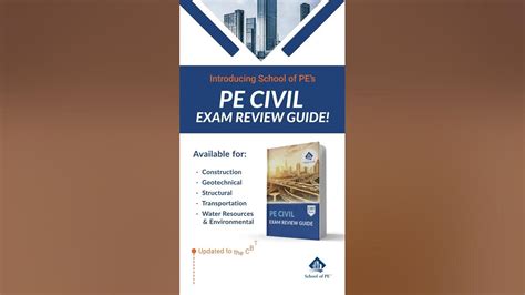Pe Civil Exam Review Guide Youtube