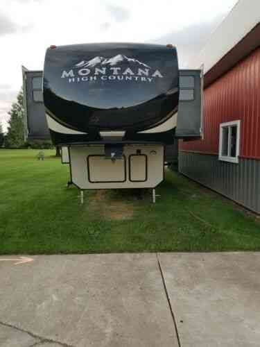 Keystone Montana High Country 381th Toy Hauler Fifth Vans
