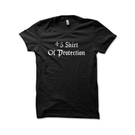 Shirt 5 Shirt Of Protection Black Mixed Sublimation