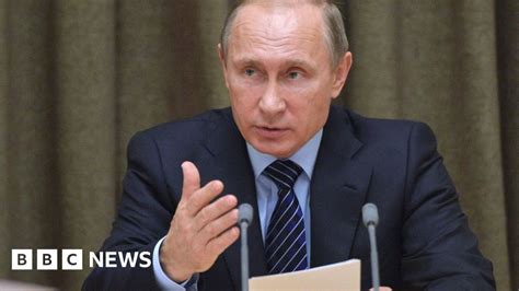 Vladimir Putin Russias Action Man President Bbc News
