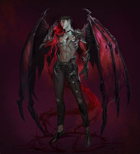 A Man With Wings On His Chest Holding A Red Ball