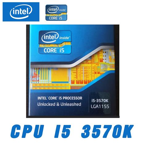 Cpu Intel Core I5 3570k 34ghz 6 Mb0gts Sr0pm Lga 1155 Shopee Thailand