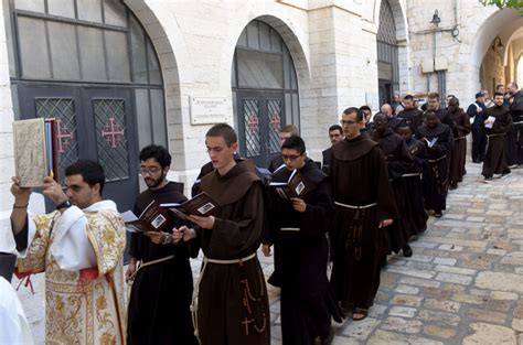 Franciscans In Holy Land Sow Peace Fraternity Respect Pope Says