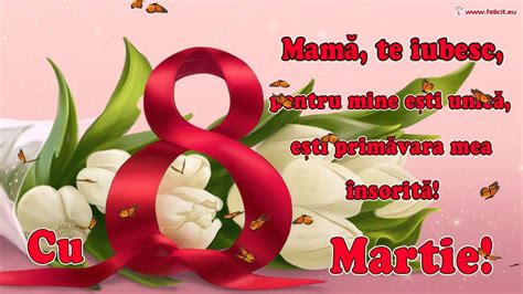 8 Martie Ziua Mamei Mesaje De 8 Martie Ziua Femeii Urări Pentru