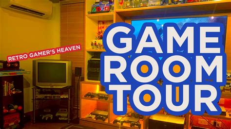 Game Room Tour | Retro Gaming Heaven | Comic Collection Tour! - YouTube