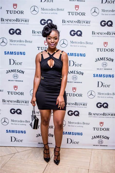 Actress Nomzamo Mbatha Shows Off Big Delicious Tits Talks About Her