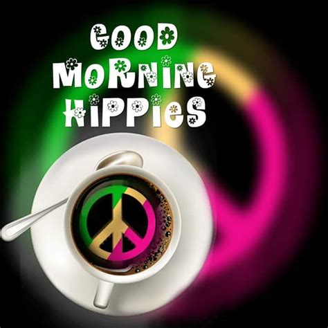 Good Morning Hippies Hippie ~ Hippie Peace And Love Good Morning Love Symbols