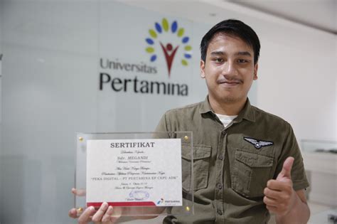 Pertamina berkomitmen, berdedikasi dan berorientasi bisnis. Magang di Pertamina, Mahasiswa Ini Bantu Buat Aplikasi ...