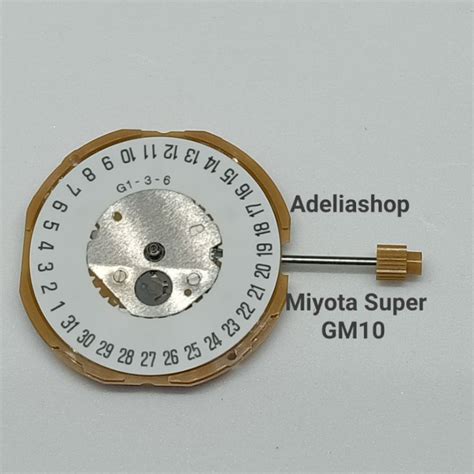 Jual Mesin Jam Tangan Miyota Super Gm10 Tanggal Bawah Shopee Indonesia