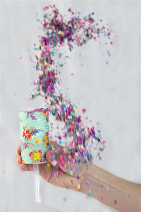 How To Diy Confetti Poppers