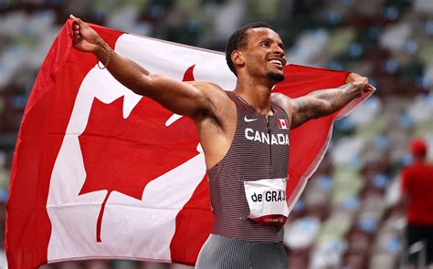 Canada S De Grasse Ends Long Wait With 200m Gold
