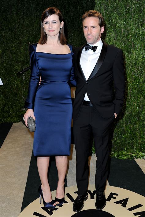 Emily Mortimer And Alessandro Nivola Arrived At The Vanity Fair Oscar Vanity Fairs Exclusive