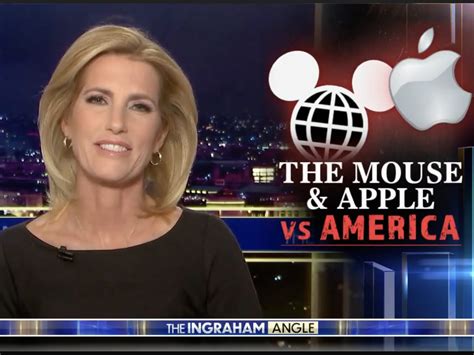 Fox's Laura Ingraham targets Disney and Apple, telling companies bo...