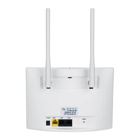 Nouveau 4G LTE CPE Routeur WiFi Répéteur Sans Fil Hotspot Carte SIM
