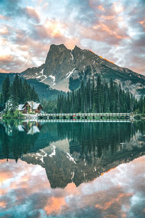 Emerald Lake British Columbia Rare To Get This Place By Yourself In