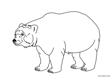 Dibujos de Oso para colorear - Páginas para imprimir gratis