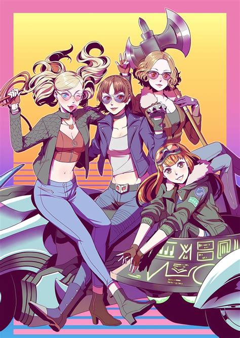 Delinquent Girls By Radiostarkiller Including Line Art Avatars In The Link R Churchoffutaba